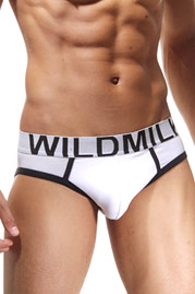 WILDMILK hip brief at oboy.com