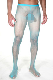 LA BLINQUE net trousers at oboy.com