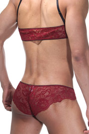SPITZENJUNGE bustier set at oboy.com