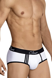 CLEVER MODA Pertinax Piping  brief at oboy.com