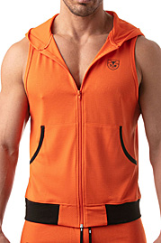 TOF PARIS hoodie sleeveless at oboy.com
