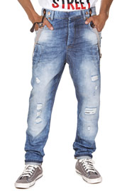 VSCT jeans with suspenders at oboy.com